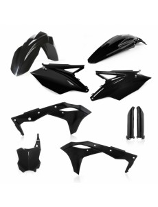 KIT PLÁSTICOS COMPLETO ACERBIS KAWASAKI KX-F 250 2017 - PRETO